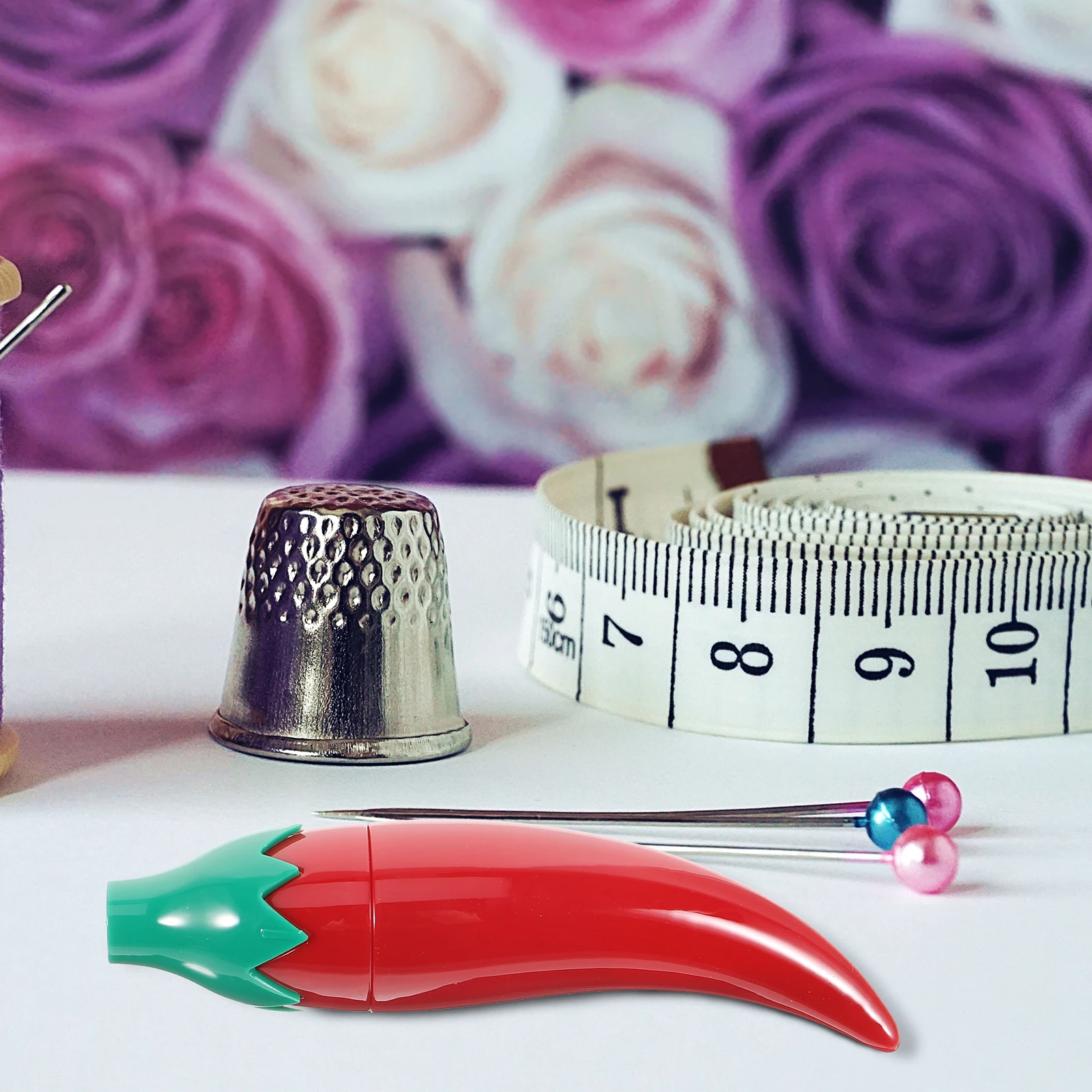 1 Set Chili Shaped Wear-Resistant Needle Holder Portable Compact Case For Knitting Sewing Needles Household Storage Tube Daily
1 Set Chili Shaped Wear-Resistant Needle Holder Portable Compact Case For Knitting Sewing Needles Household Storage Tube Daily