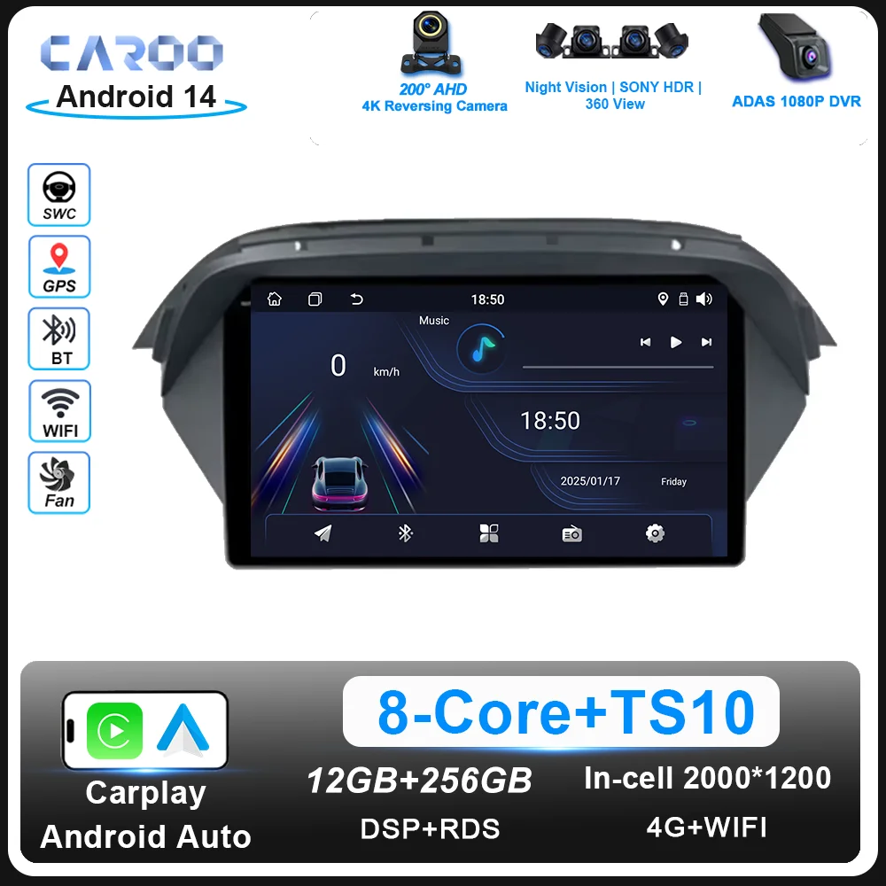 Android 14 Radio Stereo For Honda Acura MDX 2007 2008 2009 2010 2011 2012 2013 Auto Multimedia Player Navigation Touch screen 4G
Android 14 Radio Stereo For Honda Acura MDX 2007 2008 2009 2010 2011 2012 2013 Auto Multimedia Player Navigation Touch screen 4G