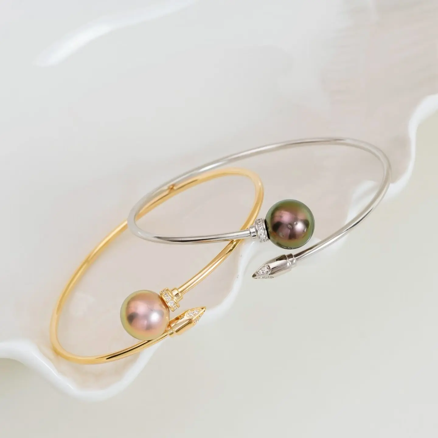 S925 Sterling Silver Bracelet Mountings ADJUSTABLE Bangle Findings Jewelry Parts Fittings Accessories for 10-11mm Pearls
S925 Sterling Silver Bracelet Mountings ADJUSTABLE Bangle Findings Jewelry Parts Fittings Accessories for 10-11mm Pearls