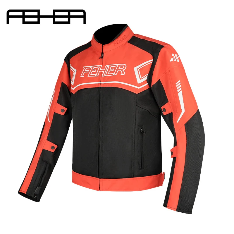 FEHER Motorcycle Jackets for Men Summer New Night Reflective Design Waterproof High Quality Motorcycle Riding Clothes Jacket
FEHER Motorcycle Jackets for Men Summer New Night Reflective Design Waterproof High Quality Motorcycle Riding Clothes Jacket