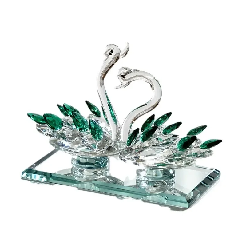 Machine grinding crystal swan home decoration wedding supplies counter display crafts source manufacturer
Machine grinding crystal swan home decoration wedding supplies counter display crafts source manufacturer