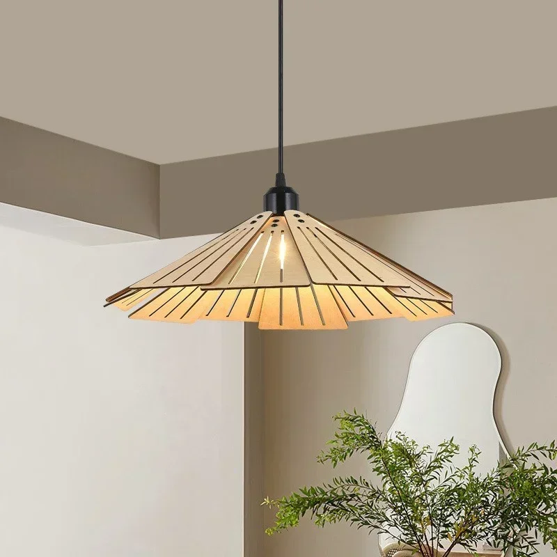 Retro Wooden E27 Ceiling Lamp LED Chandelier Vintage Straw Hat Style for Kitchen Bar Living Room Loft Hanging Lustre Droplight
Retro Wooden E27 Ceiling Lamp LED Chandelier Vintage Straw Hat Style for Kitchen Bar Living Room Loft Hanging Lustre Droplight