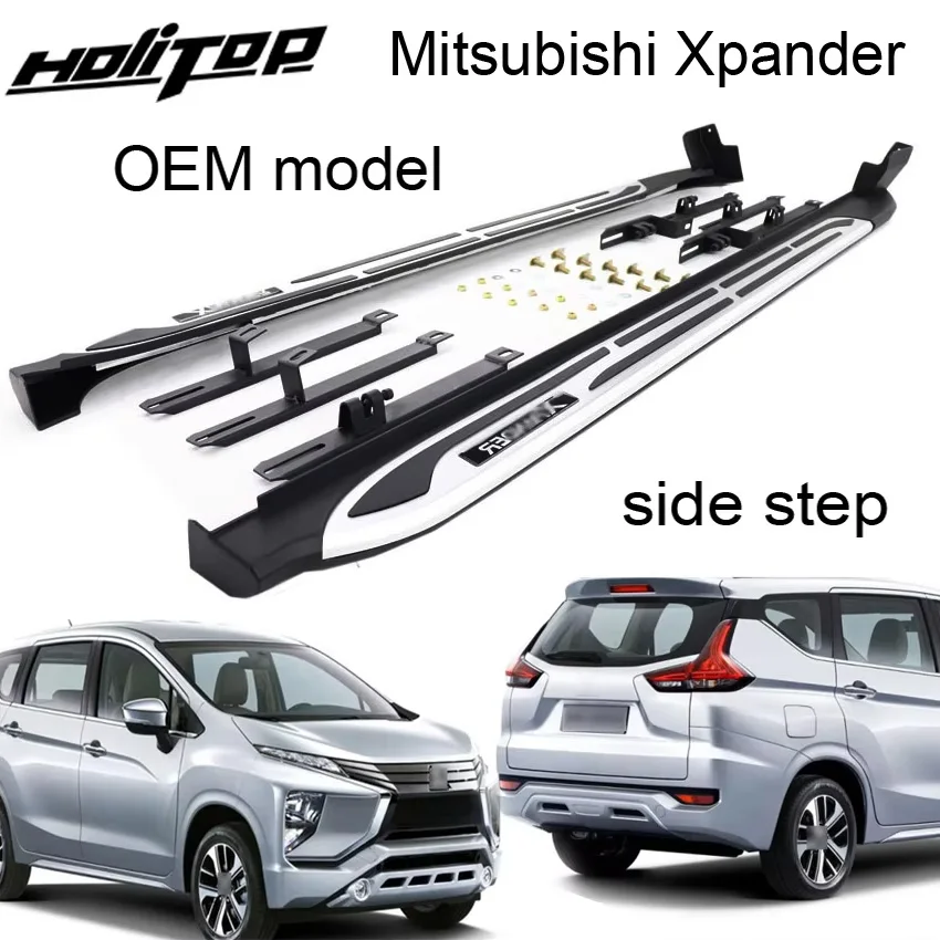 New Arrival side step ner bar running board for Mitsubishi Xpander,original model,original design,11 years old shop,reliable
New Arrival side step ner bar running board for Mitsubishi Xpander,original model,original design,11 years old shop,reliable