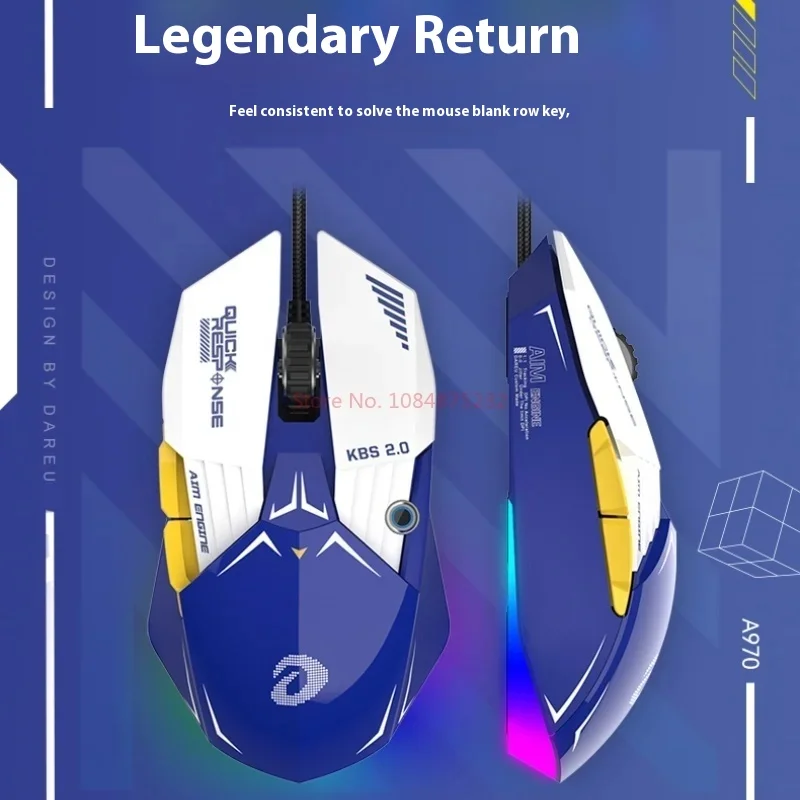 Dalyou Official Flagship Store A970 Cable Esports Game Mouse Lol Pubg Ergonomic Fps Game Esports Macro Programming Mouse
Dalyou Official Flagship Store A970 Cable Esports Game Mouse Lol Pubg Ergonomic Fps Game Esports Macro Programming Mouse