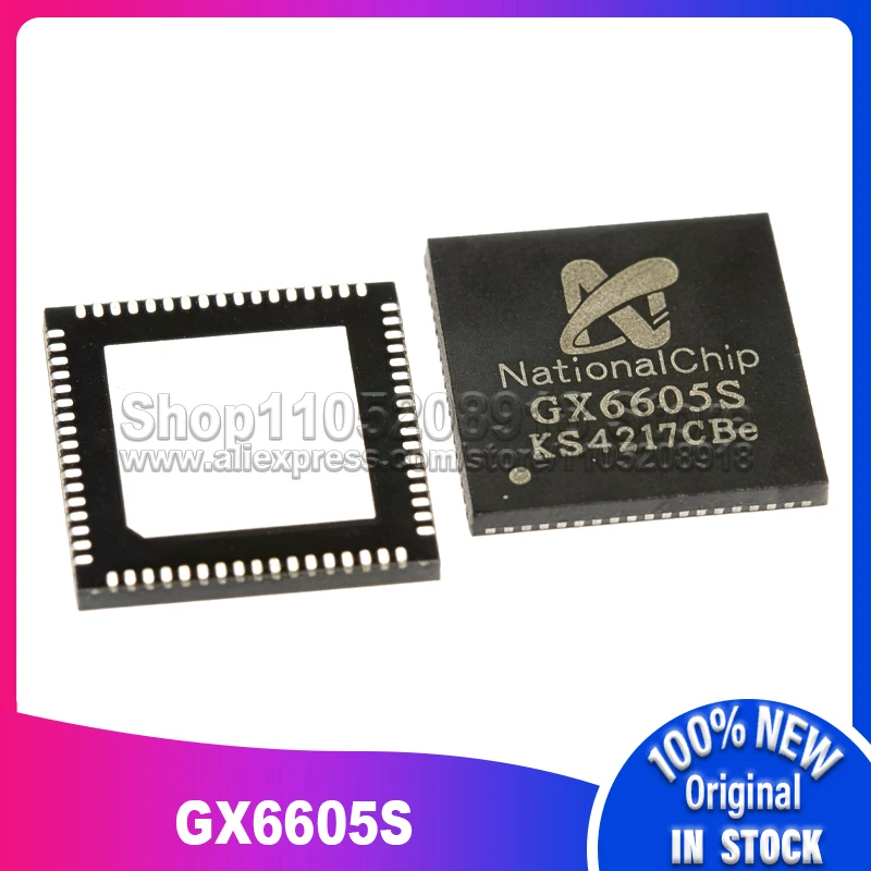 2~10PCS/LOT GX6605S QFN 100% New Spot stock
2~10PCS/LOT GX6605S QFN 100% New Spot stock