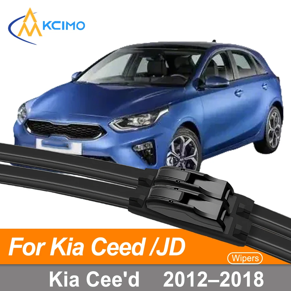 2-Pack Front Windshield Wiper Blades for Kia Ceed JD 2012–2018, Flat Blade Design, Quiet/Durable Replacement Wipers
2-Pack Front Windshield Wiper Blades for Kia Ceed JD 2012–2018, Flat Blade Design, Quiet/Durable Replacement Wipers