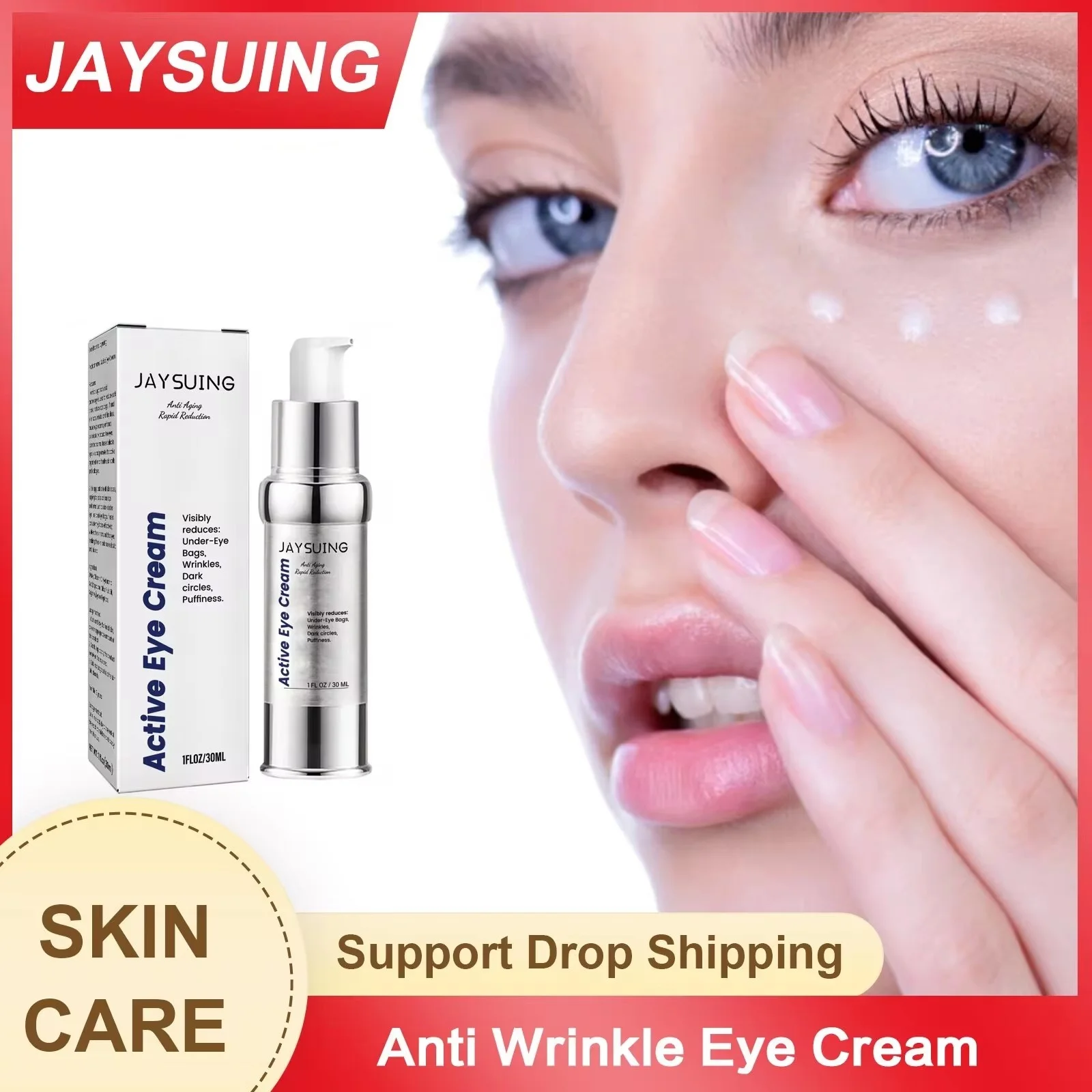 Anti Aging Eye Serum Wrinkle Removal Lighten Fine Line Remove Eye Bag Against Dark Circle Nourishing Anti Puffiness Eye Essence
Anti Aging Eye Serum Wrinkle Removal Lighten Fine Line Remove Eye Bag Against Dark Circle Nourishing Anti Puffiness Eye Essence