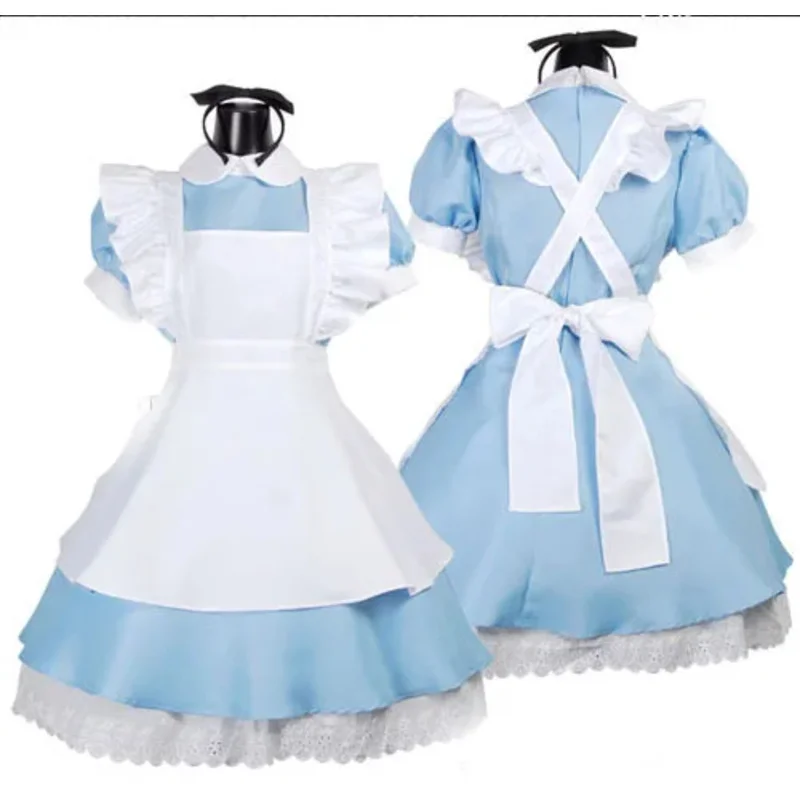 Cosplay Costume Lolita Dress Maid Apron Fantasia Carnival Halloween Costumes for Women Masquerade Party Alice In Wonderland
Cosplay Costume Lolita Dress Maid Apron Fantasia Carnival Halloween Costumes for Women Masquerade Party Alice In Wonderland