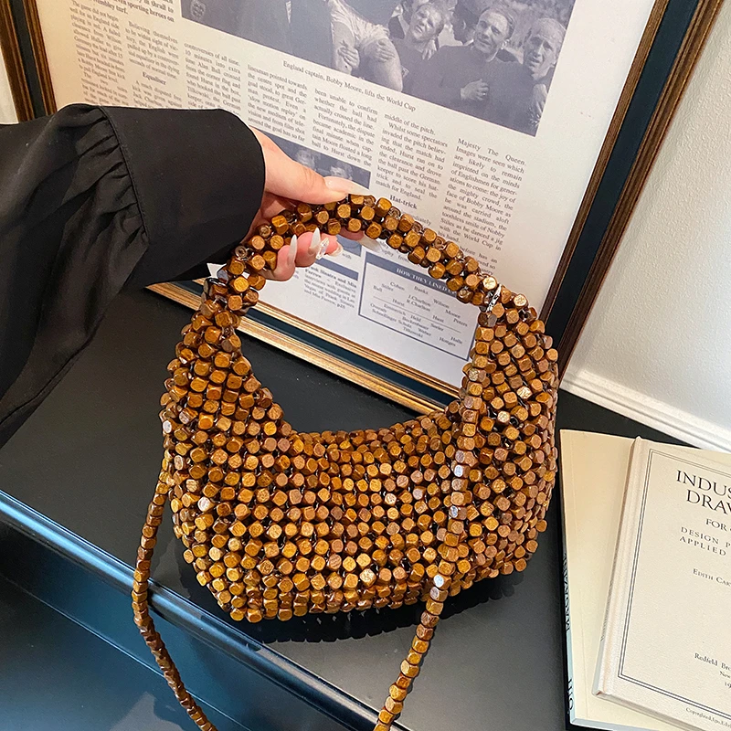 Luxury Pearl Evening Bag Party Purse Wedding Clutch Bag Summer Handmade Beading Handbag Crossbody Mini Small Phone Bag Beach
Luxury Pearl Evening Bag Party Purse Wedding Clutch Bag Summer Handmade Beading Handbag Crossbody Mini Small Phone Bag Beach