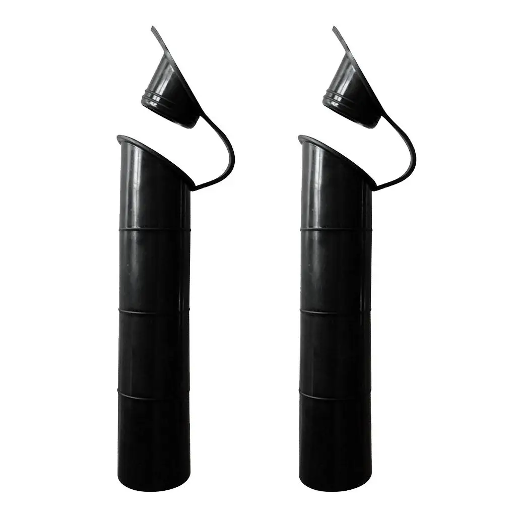 2pcs Fishing Boat Rod Holder Tube with Cover for Kayak , , Black
2pcs Fishing Boat Rod Holder Tube with Cover for Kayak , , Black