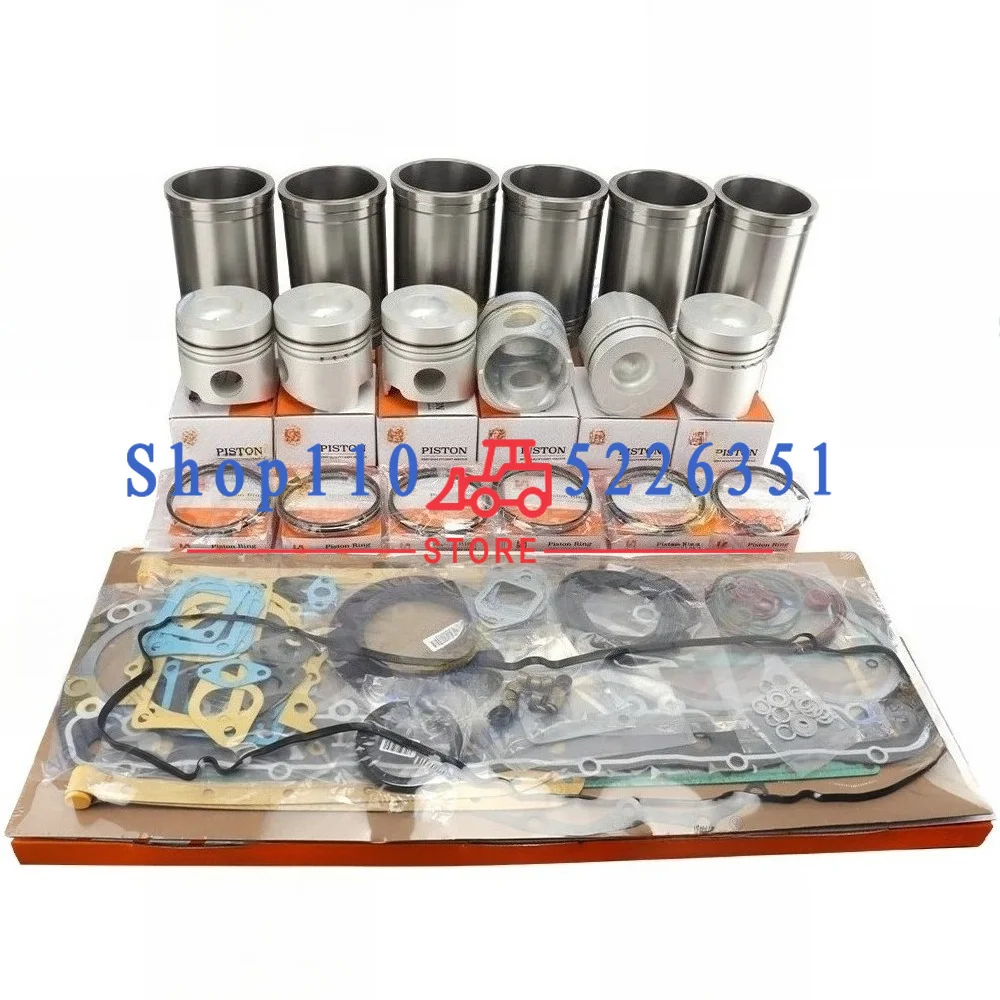 6D15 Overhaul Rebuild 6D15T Kit For Piston Rings Cylinder Liner Full Gasket Set Diesel Repair Engine Parts
6D15 Overhaul Rebuild 6D15T Kit For Piston Rings Cylinder Liner Full Gasket Set Diesel Repair Engine Parts