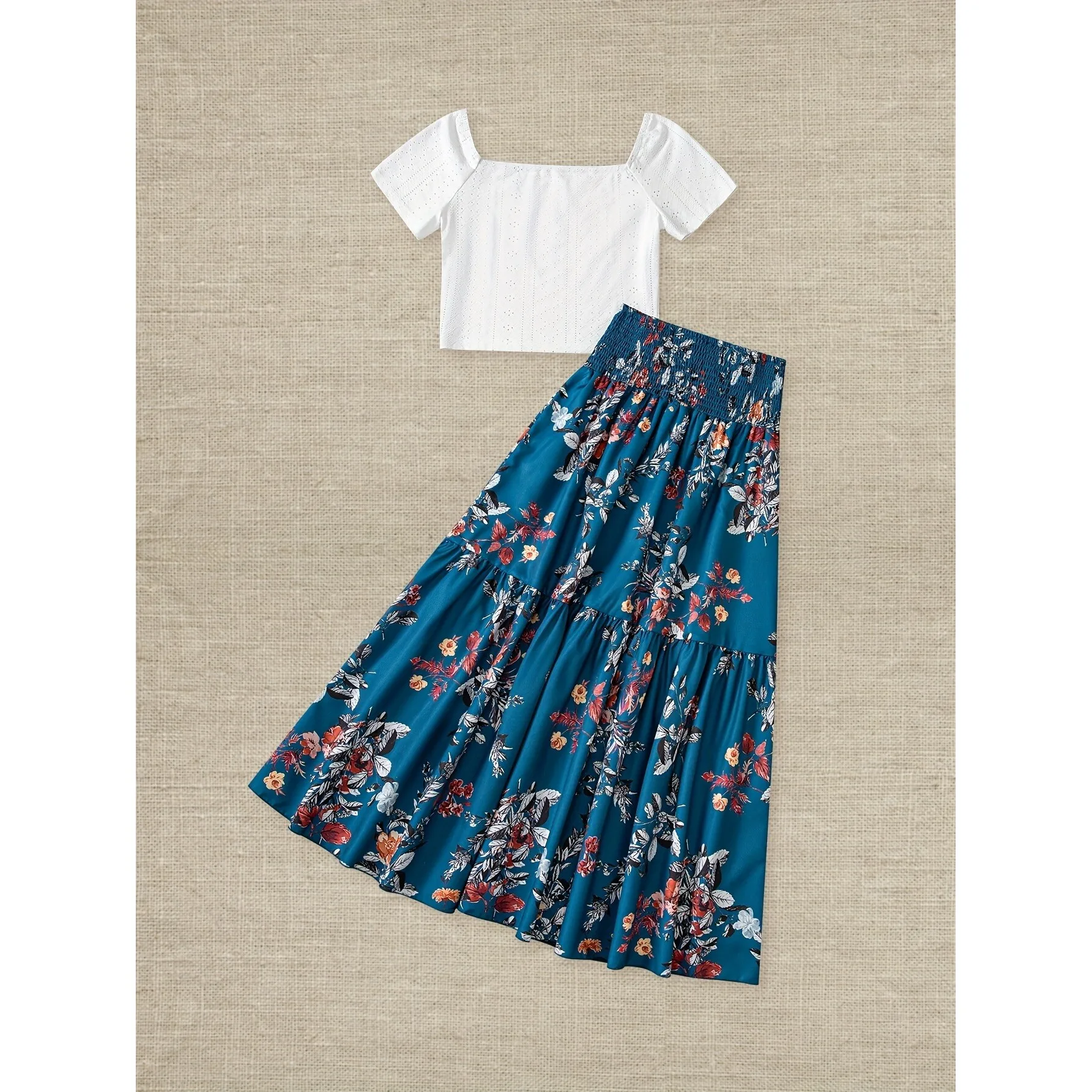 Bohemian Print Half Skirt Women's Fashion Spring Collection Cross-Border Neutral Waist Other Fabric Other Style Details
Bohemian Print Half Skirt Women's Fashion Spring Collection Cross-Border Neutral Waist Other Fabric Other Style Details