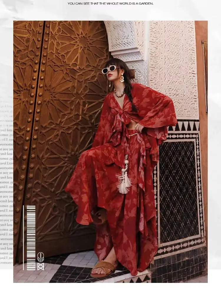 TIYIHAILEY Long Maxi Irregular Skirts For Women Elastic High Waist Casual Printed Ladies Outerwear 2Pcs Sets Red 2026 New
TIYIHAILEY Long Maxi Irregular Skirts For Women Elastic High Waist Casual Printed Ladies Outerwear 2Pcs Sets Red 2026 New