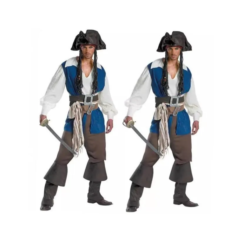 Caribbean Captain Pirate Cosplay Costume for Halloween Women's Ethnic Stage Wear Traditional Hanfu Style Summer
Caribbean Captain Pirate Cosplay Costume for Halloween Women's Ethnic Stage Wear Traditional Hanfu Style Summer