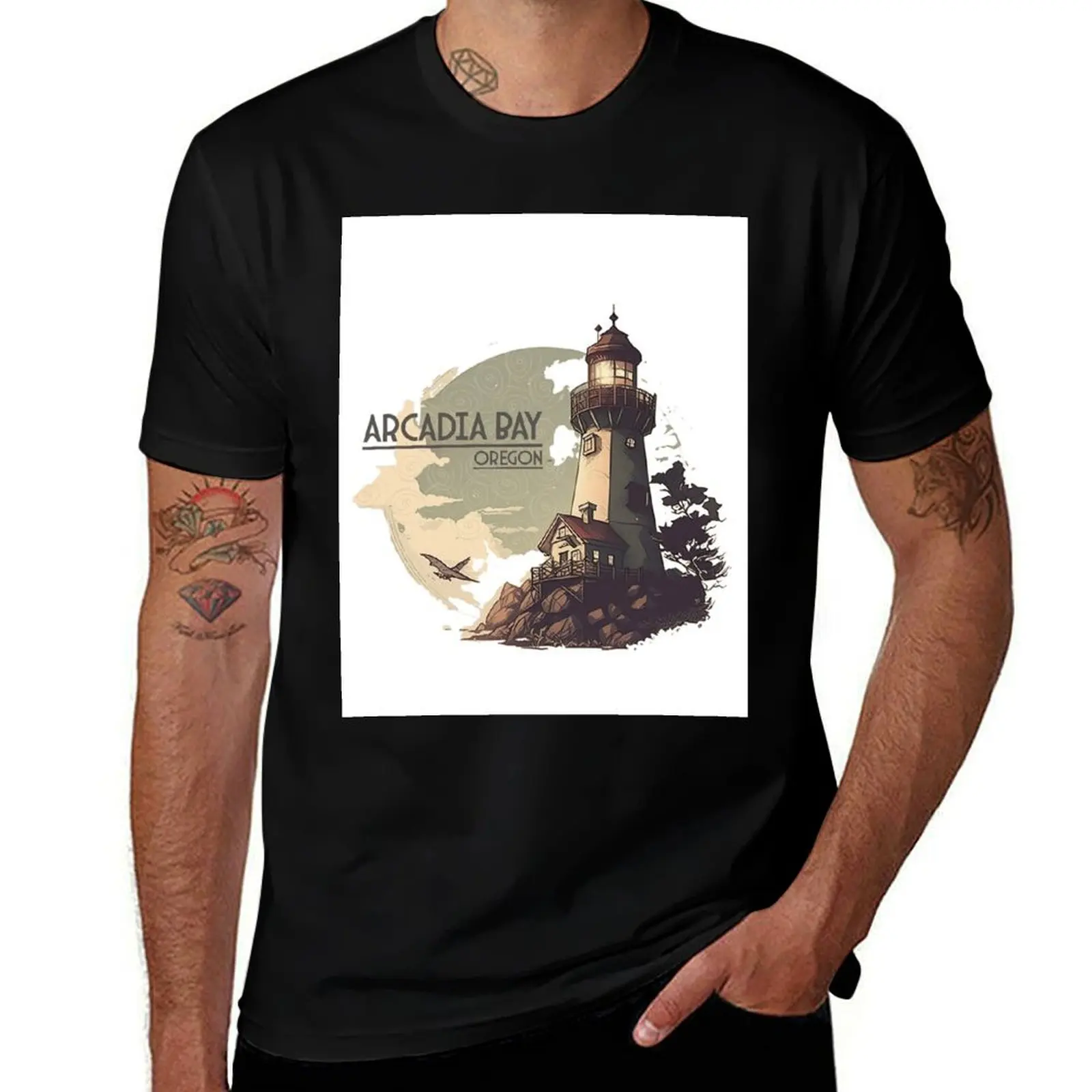 Arcadia Bay Oregon T-Shirt tops T-shirts oversize animal prinfor boys mens workout shirts
Arcadia Bay Oregon T-Shirt tops T-shirts oversize animal prinfor boys mens workout shirts