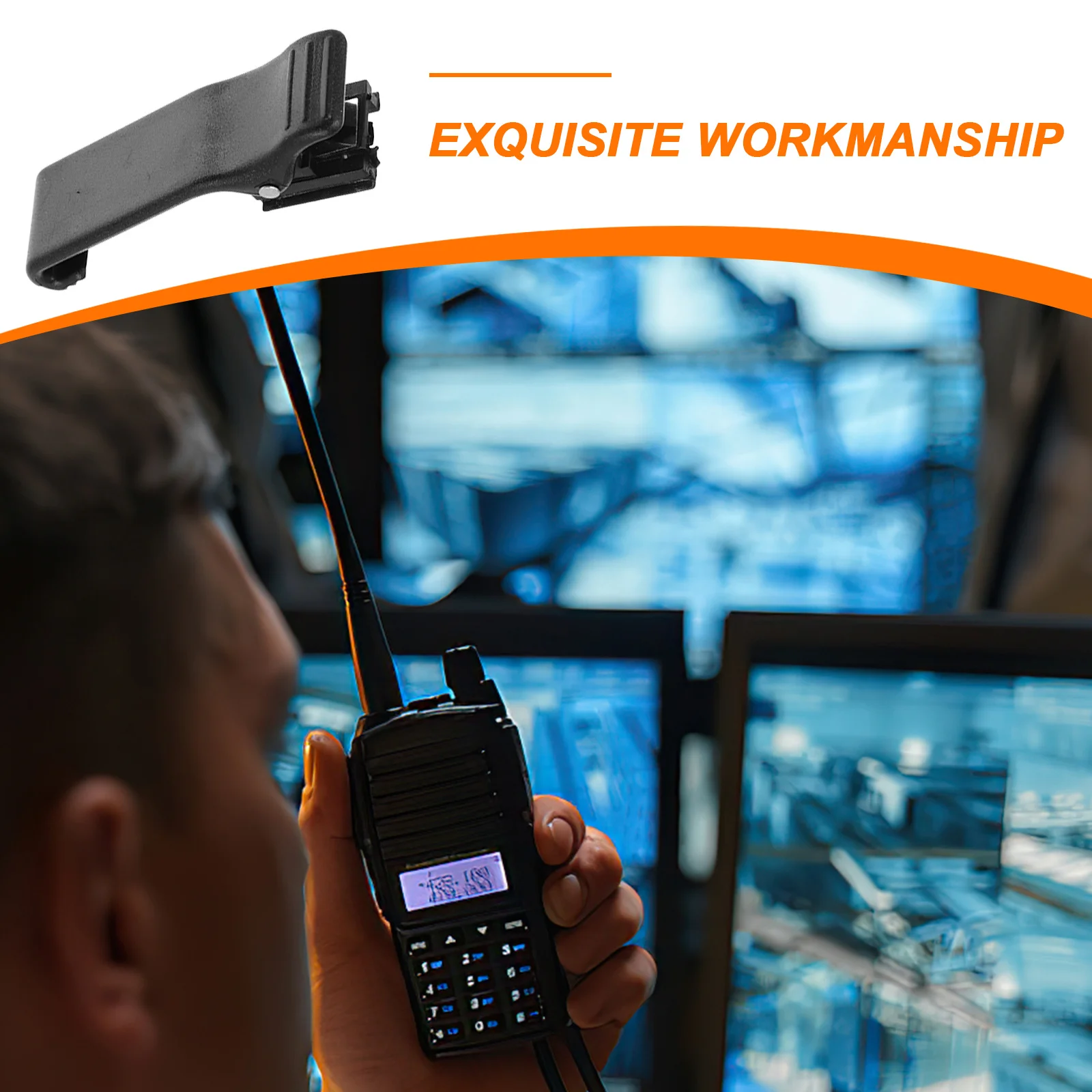 Belt For Walkie Radio Holder Plastic Back Clip Portable Waist Clip Compatible With Motorola Two Way Radios Interphone
Belt For Walkie Radio Holder Plastic Back Clip Portable Waist Clip Compatible With Motorola Two Way Radios Interphone
