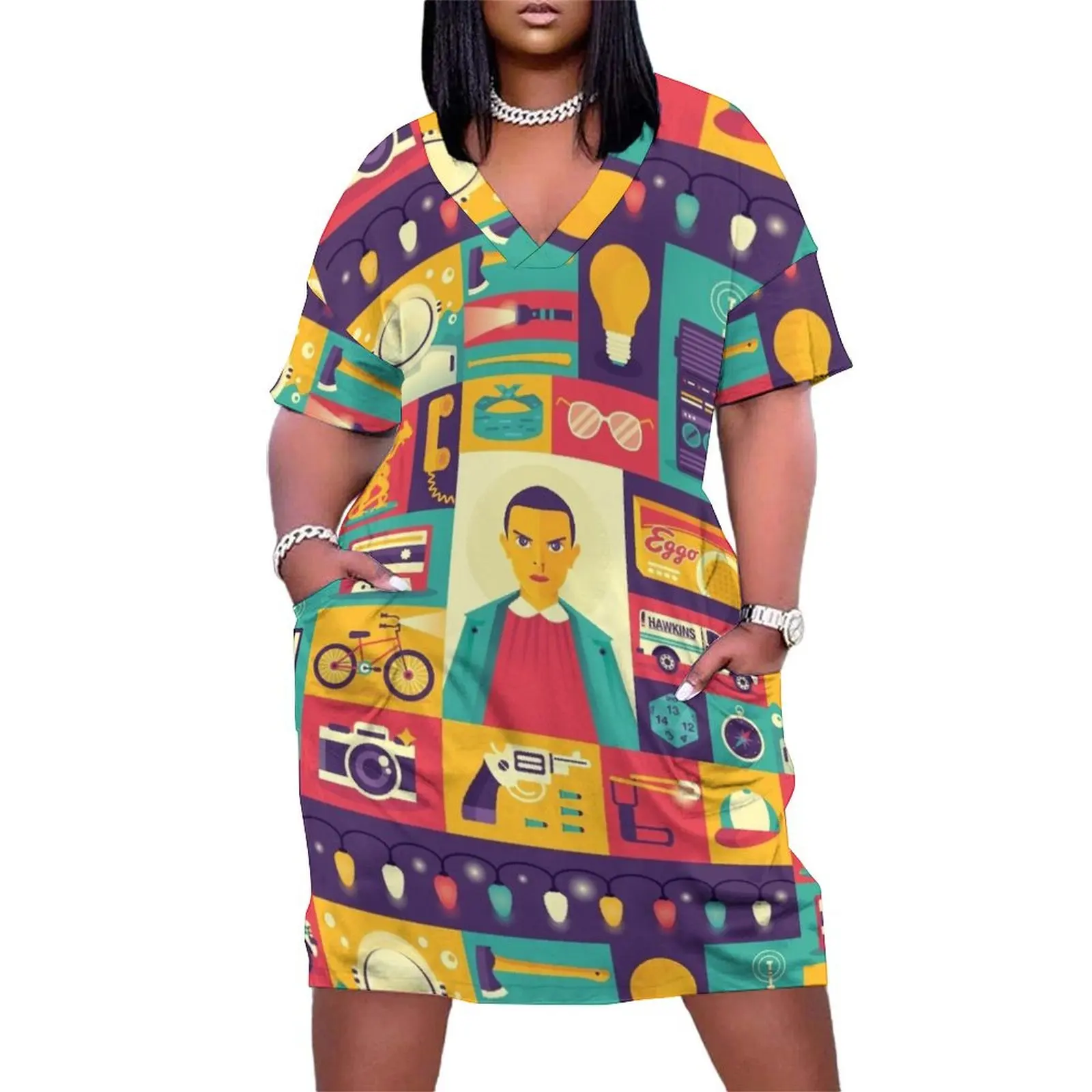 Upside Down Loose Pocket Dress Clothing female luxury evening dresses 2025 dress
Upside Down Loose Pocket Dress Clothing female luxury evening dresses 2025 dress