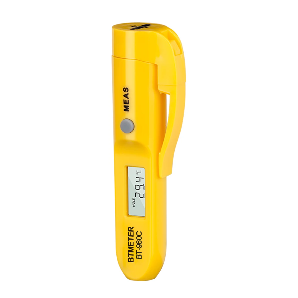 HoldPeak Pocket IR Thermometer +/-1C Acc 1:1 Spot 3-4cm Range ℃/℉ Switch Data Hold for PCB Solder Food HVAC
HoldPeak Pocket IR Thermometer +/-1C Acc 1:1 Spot 3-4cm Range ℃/℉ Switch Data Hold for PCB Solder Food HVAC