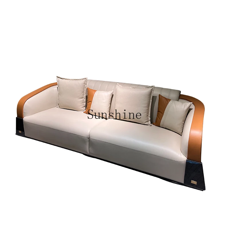 Modern light luxury Italian sofa combination villa large apartment simple furniture
Modern light luxury Italian sofa combination villa large apartment simple furniture