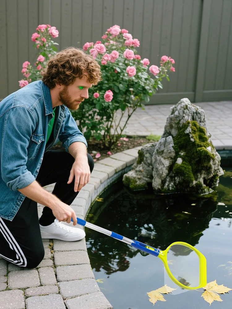 Pool Net Skimmer Fine Mesh Leaf Skimmer Netting Fine Mesh Debris Cleaning Equipment Netting Basket With Retractable Pole
Pool Net Skimmer Fine Mesh Leaf Skimmer Netting Fine Mesh Debris Cleaning Equipment Netting Basket With Retractable Pole