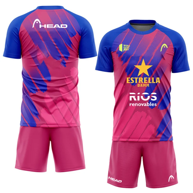 Men's Summer Sets Fashion Badminton Sports Short Sleeve and Shorts 2 Piece Outdoor Tennis Training Clothing Outfit Casual Suit
Men's Summer Sets Fashion Badminton Sports Short Sleeve and Shorts 2 Piece Outdoor Tennis Training Clothing Outfit Casual Suit