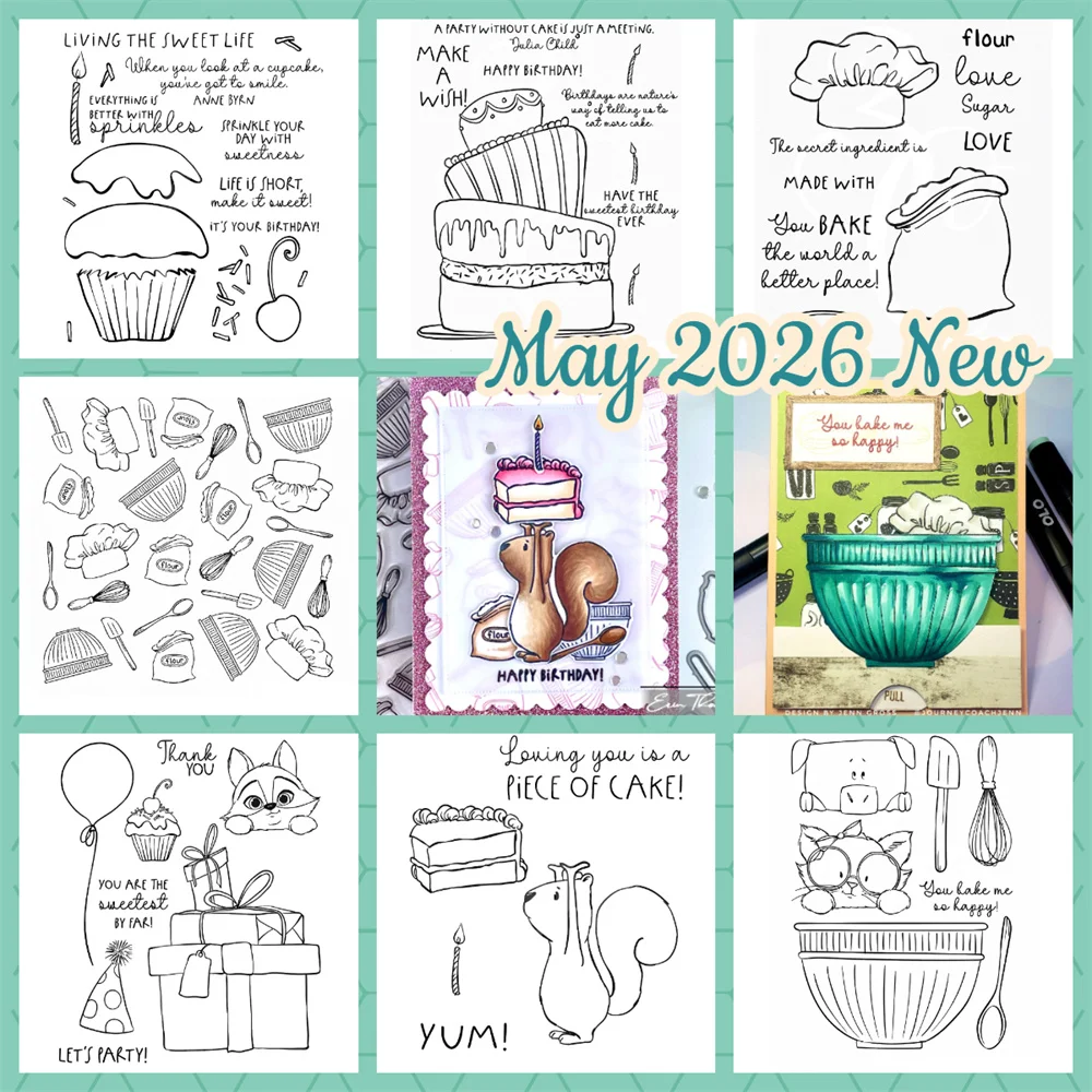 May 2026 Hot Sale Bake Me Happy Sweetest by Far Stamps Reusable DIY Scrapbook Diary Greet Card Decoration Handmade Embossing New
May 2026 Hot Sale Bake Me Happy Sweetest by Far Stamps Reusable DIY Scrapbook Diary Greet Card Decoration Handmade Embossing New