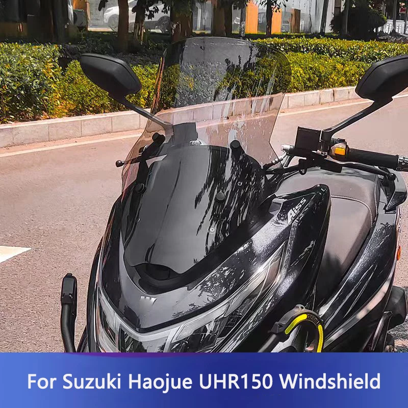 For Suzuki Haojue UHR150 Motorcycle Windshield Heightened Deflector Chest protector Modified Accessories UHR-150 Windshield
For Suzuki Haojue UHR150 Motorcycle Windshield Heightened Deflector Chest protector Modified Accessories UHR-150 Windshield