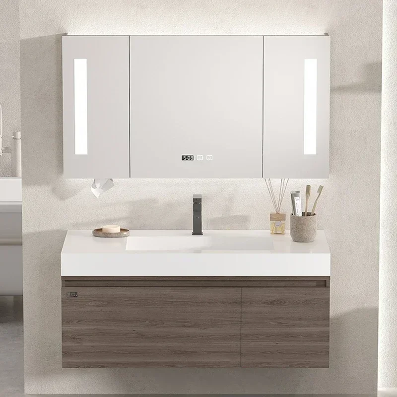 Japanese Wooden Bathroom Vanities Shelves With Sink Modern Storage Bathroom Vanities Simple Design Home Furniture Gabinetti LLBC
Japanese Wooden Bathroom Vanities Shelves With Sink Modern Storage Bathroom Vanities Simple Design Home Furniture Gabinetti LLBC
