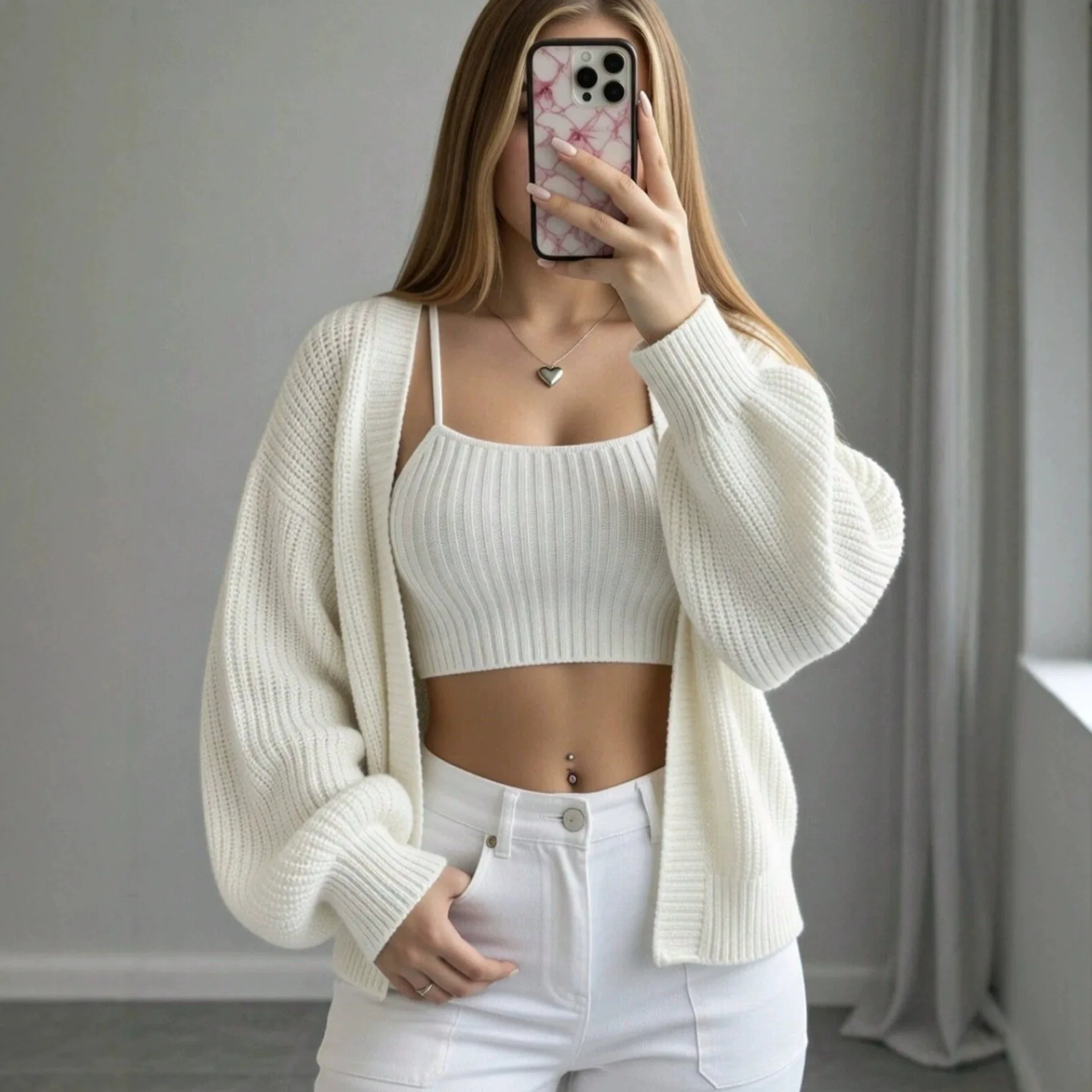 Autumn Ladies Elegant Cardigan Jacket Knitted Sweater Outerwear Loose Long Sleeve Top for Holiday Versatile Casual Wear
Autumn Ladies Elegant Cardigan Jacket Knitted Sweater Outerwear Loose Long Sleeve Top for Holiday Versatile Casual Wear