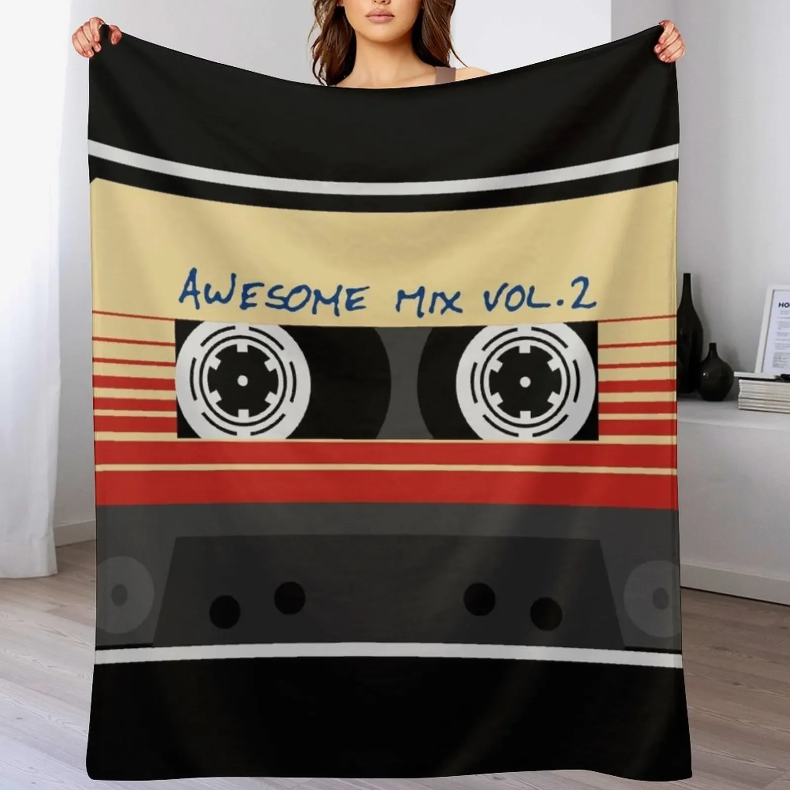 Awesome, Mixtape Vol 2, Cassette, Retro, Throw Blanket Decorative Sofas for sofa Decorative Sofa warm for winter Blankets
Awesome, Mixtape Vol 2, Cassette, Retro, Throw Blanket Decorative Sofas for sofa Decorative Sofa warm for winter Blankets