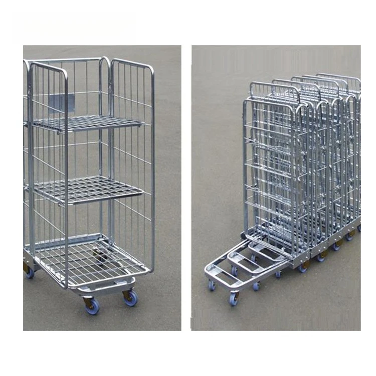 Customized metal wire mesh logistics supermarket factory honeycomb anti-theft roll container
Customized metal wire mesh logistics supermarket factory honeycomb anti-theft roll container