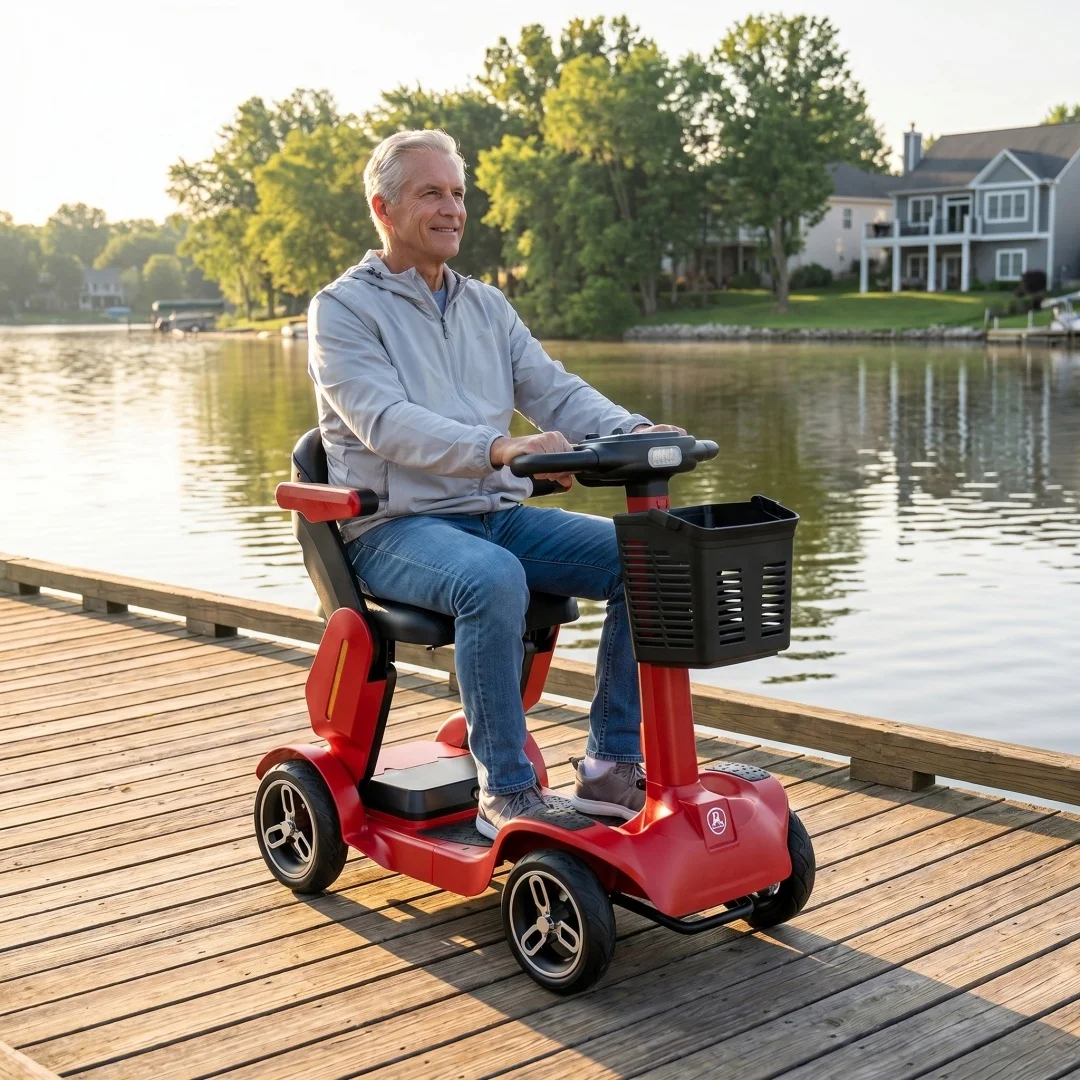 SPD-2 Foldable Mobility Scooter 500W Motor 36V 21Ah Lithium Battery 35 Miles Max Range Smart Safety System for Daily Use
SPD-2 Foldable Mobility Scooter 500W Motor 36V 21Ah Lithium Battery 35 Miles Max Range Smart Safety System for Daily Use