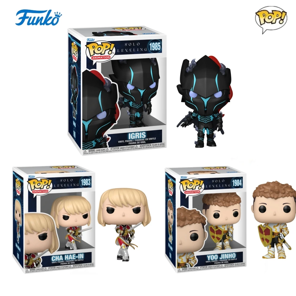 Аниме-фигурка Solo Leveling Igris Cha Hae-In Yoo Jinho Funko Pop, виниловые фигурки, Коллекционная фигурка ограниченного выпуска, игрушка в подарок
Аниме-фигурка Solo Leveling Igris Cha Hae-In Yoo Jinho Funko Pop, виниловые фигурки, Коллекционная фигурка ограниченного выпуска, игрушка в подарок