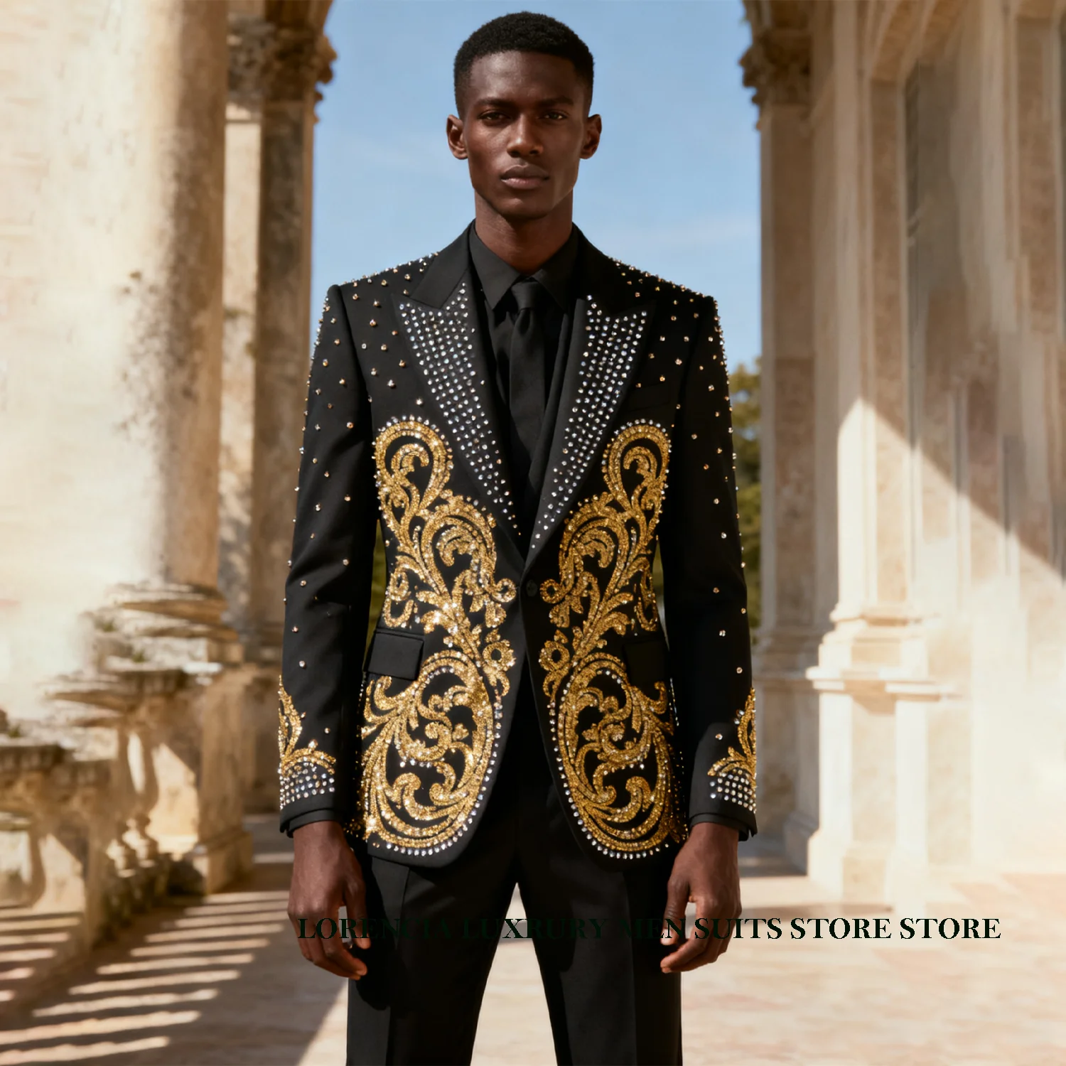 Customized African Diamond Design Handsome Men Suits Fashion Wedding Tuxedos Slim Ropa hombre 3 Pieces Sets Groom Male Blazers
Customized African Diamond Design Handsome Men Suits Fashion Wedding Tuxedos Slim Ropa hombre 3 Pieces Sets Groom Male Blazers