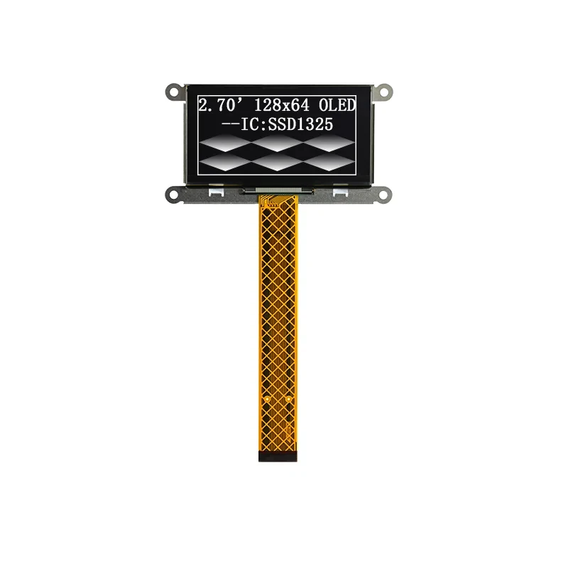 IPS 2.Inch 30PIN White/Yellow PM OLED Screen SSD1325 Drive 128*64 SPI/Parallel Interface
IPS 2.Inch 30PIN White/Yellow PM OLED Screen SSD1325 Drive 128*64 SPI/Parallel Interface