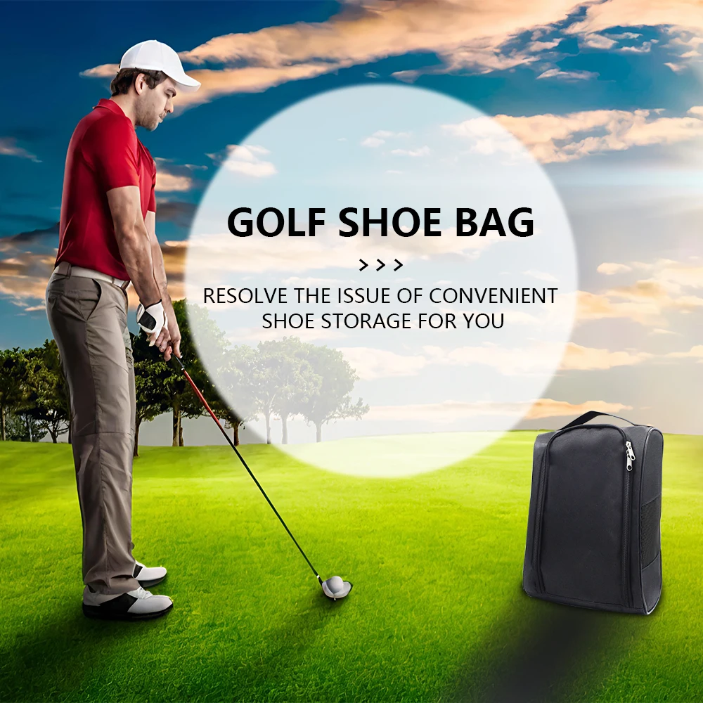 Portable Golf Shoes,Golf Bag,Unisex Breathable Mesh Shoe Bag Travel Storage Bag
Portable Golf Shoes,Golf Bag,Unisex Breathable Mesh Shoe Bag Travel Storage Bag