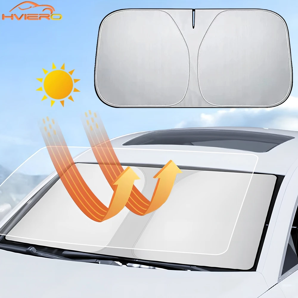 Car Windshield Sun Shade Sunshade Cover Visor Protector Interior Anti UV Refletive Windscreen Foldable Parasol Auto Accessories
Car Windshield Sun Shade Sunshade Cover Visor Protector Interior Anti UV Refletive Windscreen Foldable Parasol Auto Accessories