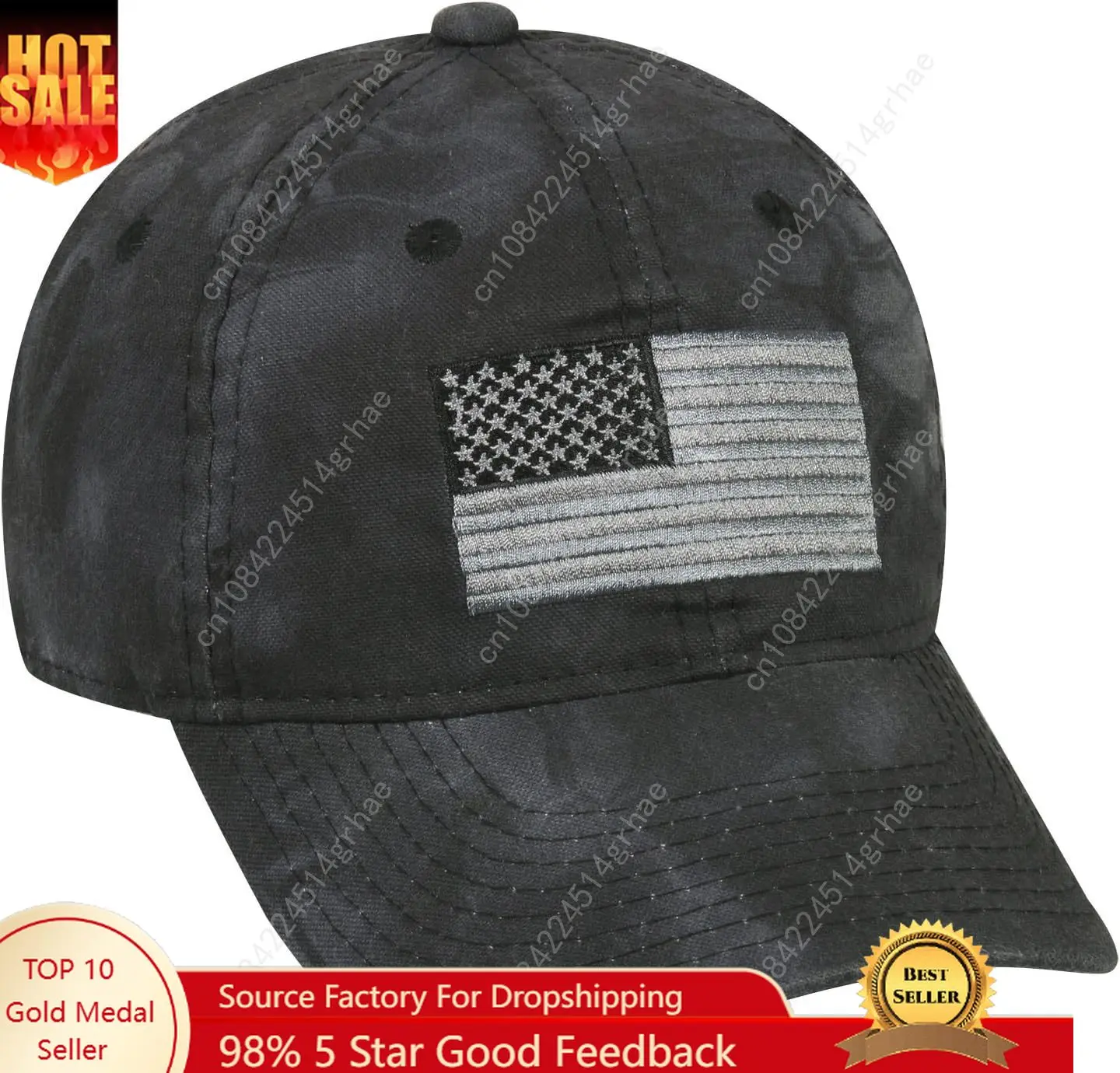 Outdoor Cap Men's Camouflage Americana Cap 
Outdoor Cap Men's Camouflage Americana Cap