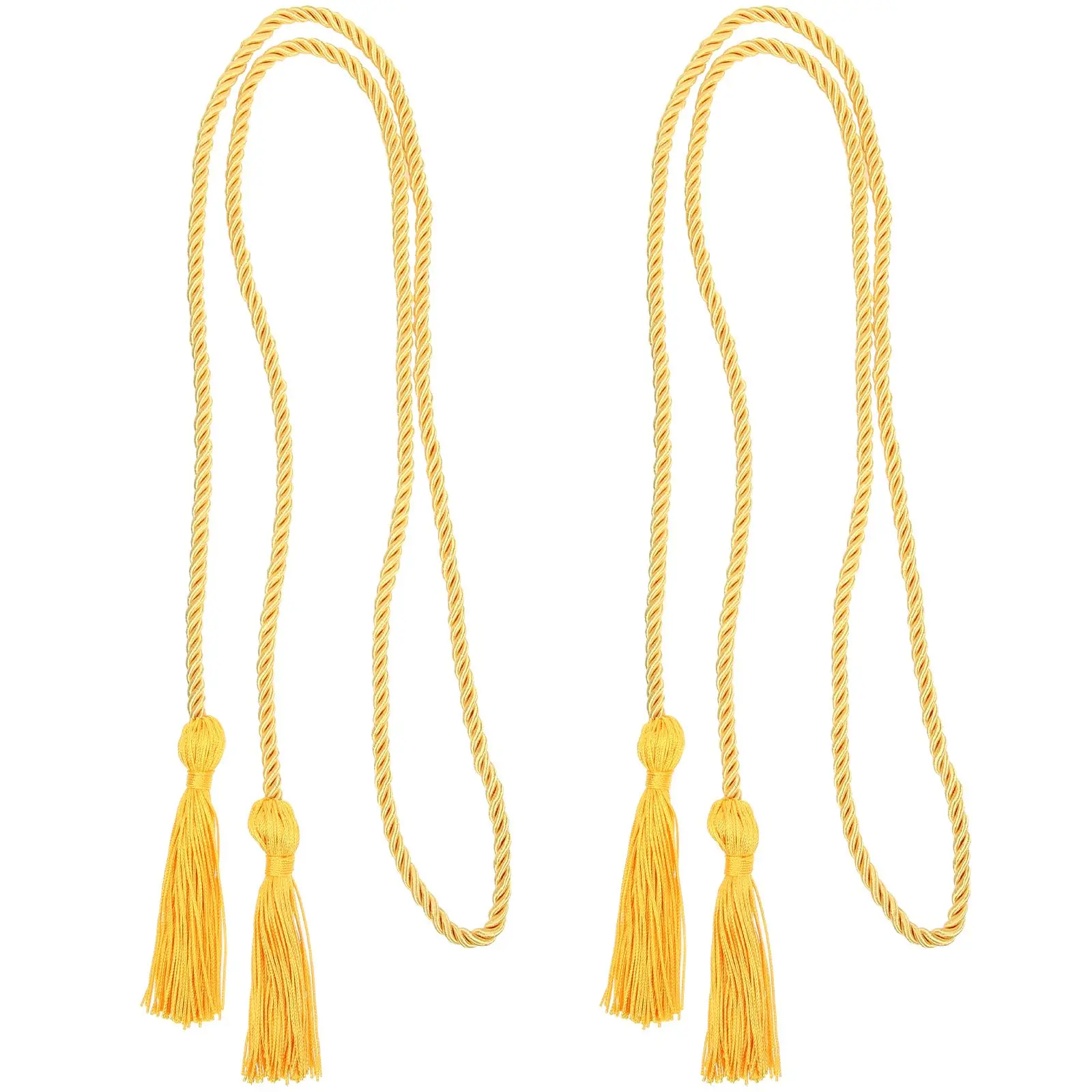 2Pcs Yellow Honor Cord Tassel Decorative Braided Cords For Graduates Decorative Cord With Tassel Party Supplies
2Pcs Yellow Honor Cord Tassel Decorative Braided Cords For Graduates Decorative Cord With Tassel Party Supplies