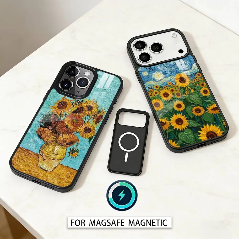 Paintings by the genius artist VanGogh PhoneCase Magnetic For iPhone17 16 15 14 13 12Pro Max For Magsafe Wireless Charging Cover
Paintings by the genius artist VanGogh PhoneCase Magnetic For iPhone17 16 15 14 13 12Pro Max For Magsafe Wireless Charging Cover