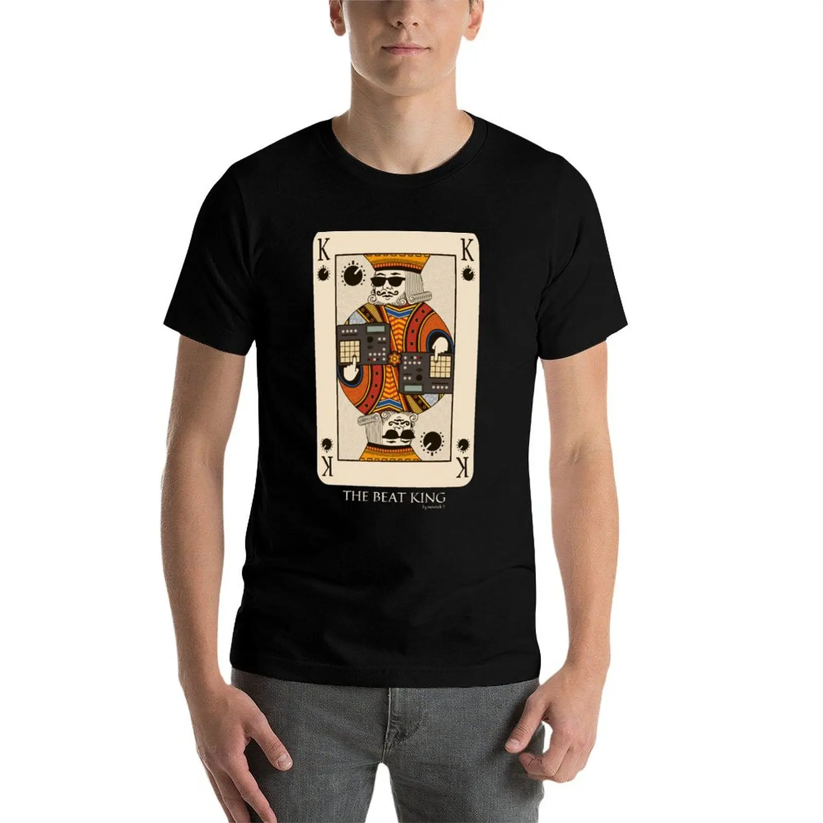 Beatmaker King Card for Music Producer and Dj T-Shirt t shirt man cotton man t shirts for men casual man t shirt luxury T-Shirt
Beatmaker King Card for Music Producer and Dj T-Shirt t shirt man cotton man t shirts for men casual man t shirt luxury T-Shirt