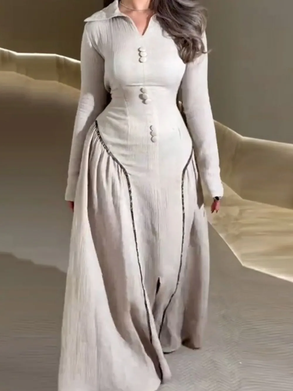 Eid Women Dress Muslim Abaya Solid Button Vestidos Largos Party Caftan Jalabiya Ramadan Dubai Abayas Kaftan Arab Long Robe 2025
Eid Women Dress Muslim Abaya Solid Button Vestidos Largos Party Caftan Jalabiya Ramadan Dubai Abayas Kaftan Arab Long Robe 2025
