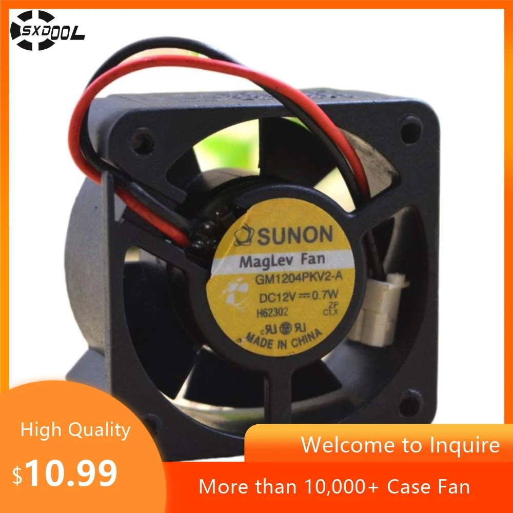4020 для охлаждающего вентилятора Sunon GM1204PKV2-A 12 В 0,7 Вт ультра-тихий 2-проводной
4020 для охлаждающего вентилятора Sunon GM1204PKV2-A 12 В 0,7 Вт ультра-тихий 2-проводной