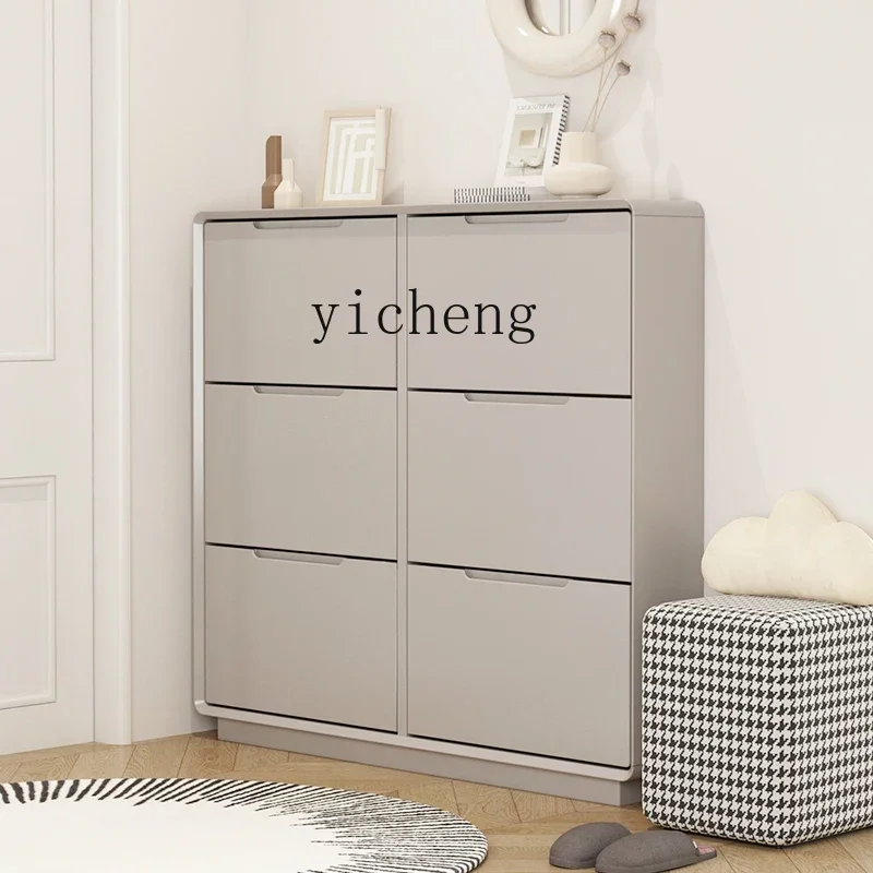 XL minimalist cream wind tipping bucket extremely narrow ultra-thin entrance shoe cabinet solid wood foyer cabinet shoe rack
XL minimalist cream wind tipping bucket extremely narrow ultra-thin entrance shoe cabinet solid wood foyer cabinet shoe rack