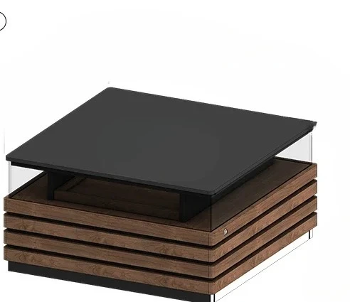 Stone Plate Coffee Table Solid Wood Lighting Atmosphere Black Walnut Modern Black Square Small Apartment Minimalist
Stone Plate Coffee Table Solid Wood Lighting Atmosphere Black Walnut Modern Black Square Small Apartment Minimalist