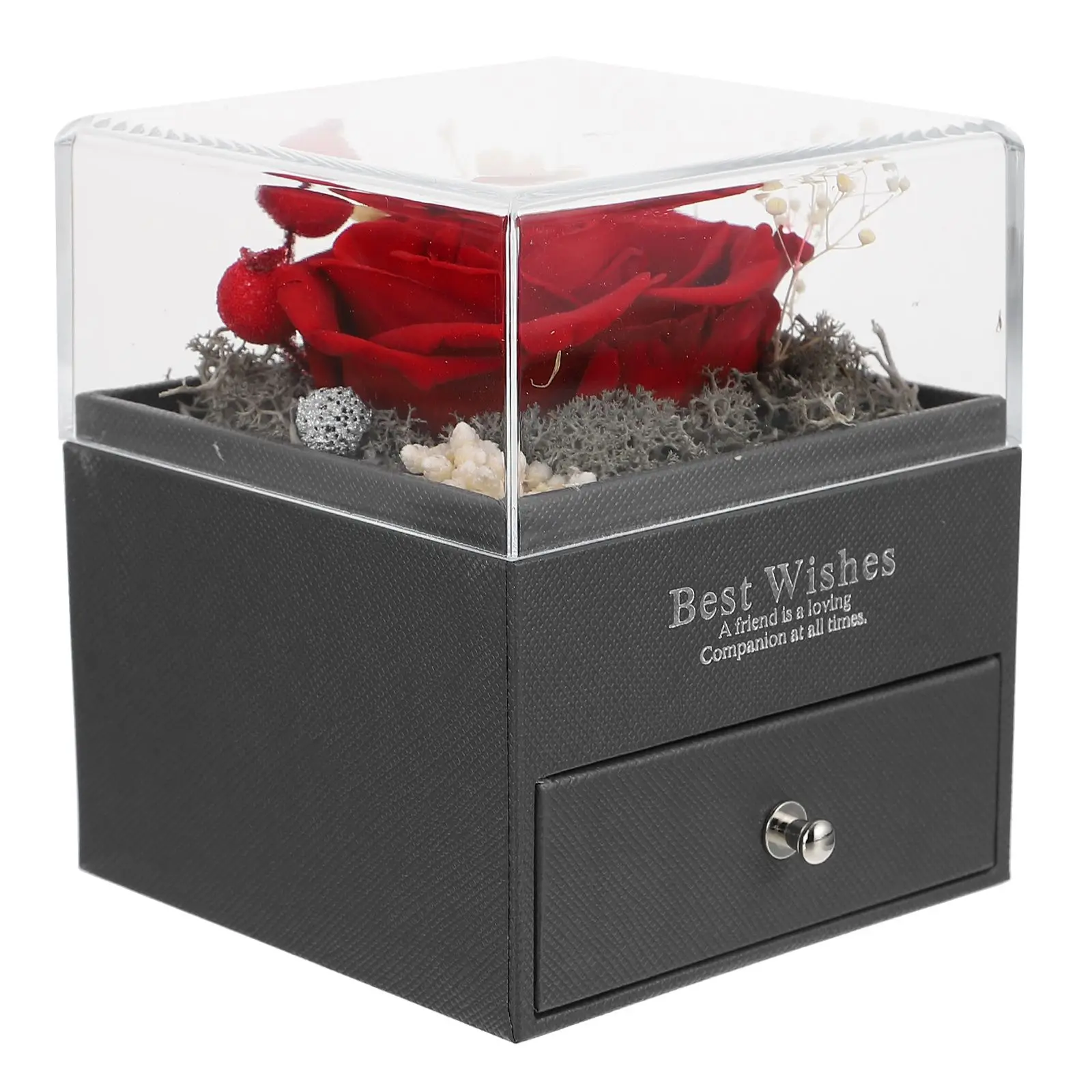Eternal Flower Gift Box Romantic Wedding Bridal Shower Proposal Rose Jewelry Box Lightweight Travel Size Preserved Flowers
Eternal Flower Gift Box Romantic Wedding Bridal Shower Proposal Rose Jewelry Box Lightweight Travel Size Preserved Flowers