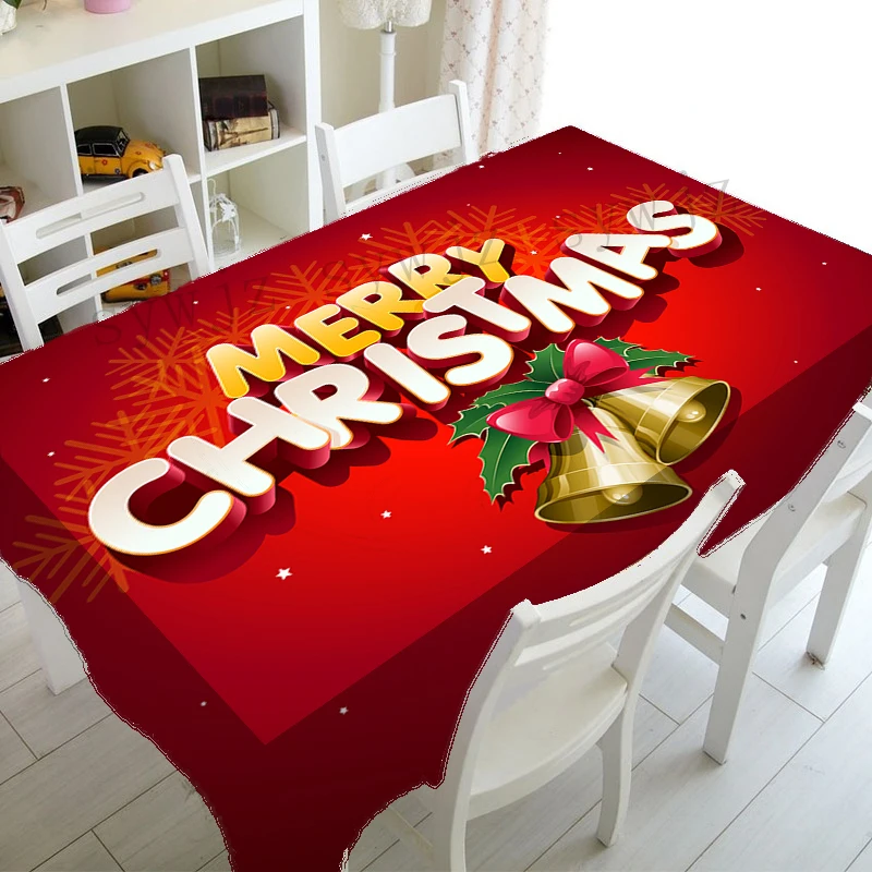 Скатерть с надписью "Merry Christmas", устойчивая к пятнам скатерть для гостиной, новый год, Декоративная скатерть, праздничный подарок для друзей
Скатерть с надписью "Merry Christmas", устойчивая к пятнам скатерть для гостиной, новый год, Декоративная скатерть, праздничный подарок для друзей