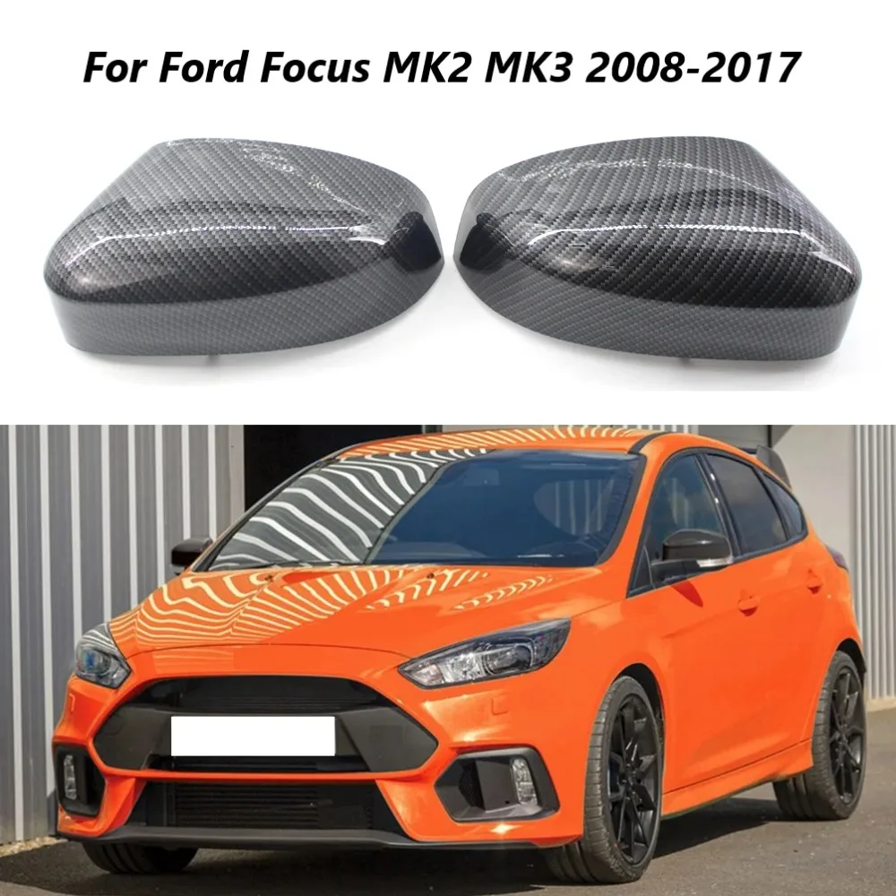 For Ford Focus MK2 MK3 2008 2009 2010 2011 2012 2013 2014 2015 2016 2017 Carbon Fiber Gloss Black Car Rearview Mirror Cover Caps
For Ford Focus MK2 MK3 2008 2009 2010 2011 2012 2013 2014 2015 2016 2017 Carbon Fiber Gloss Black Car Rearview Mirror Cover Caps