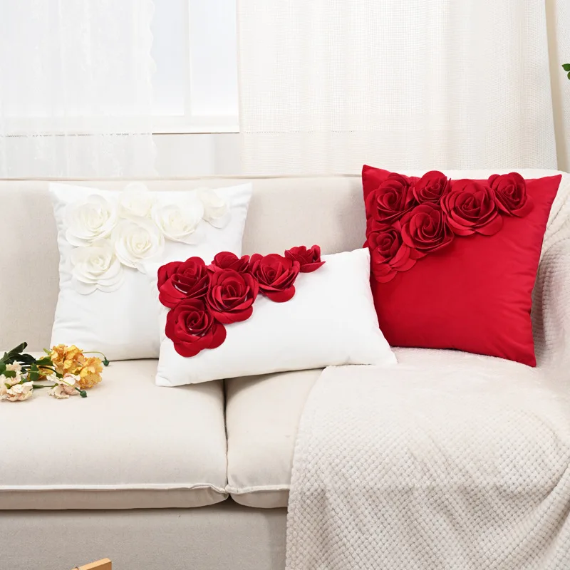 Handmade 3D Rose Patchwork Cushion Cover Nordic Solid Color Velvet Pillow Cover Decorative Light Luxury Home Wedding Pillowcase
Handmade 3D Rose Patchwork Cushion Cover Nordic Solid Color Velvet Pillow Cover Decorative Light Luxury Home Wedding Pillowcase