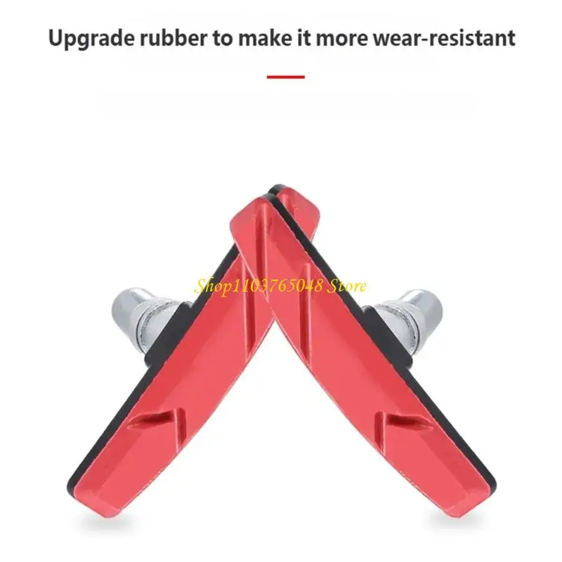 R53E 4Pcs Quiet Road Bike V Brake Pad Replacement Nonslip Bicycles Brake Pad Professional Caliper Brake Pad Block
R53E 4Pcs Quiet Road Bike V Brake Pad Replacement Nonslip Bicycles Brake Pad Professional Caliper Brake Pad Block